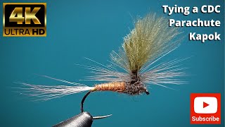 Tying a Dry CDC Parachute kapok by George 4K