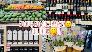 TOURING SPROUTS FARMERS MARKET NEWEST LOCATION IN SAN JOSE CA SF BAY AREA!