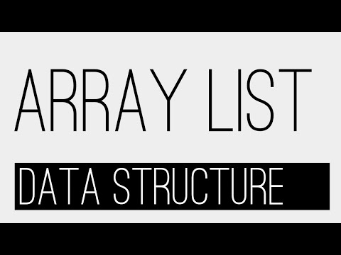 Array list - Concept - Data Structure