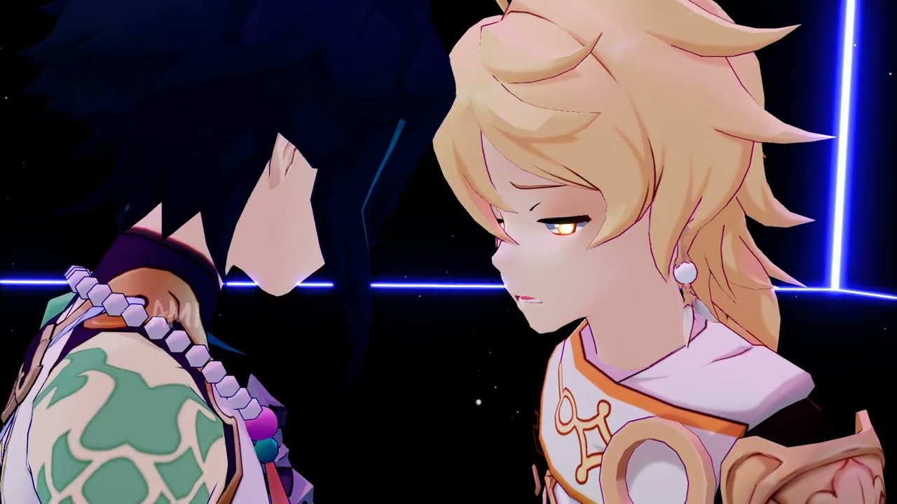 Сяо и Итэр show me lowe / покажи мне любовь / MMD