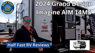 2024 Imagine AIM 14MS by Grand Design: Travel Trailer Walkthrough by Half Fast Travelers 649 views 3 months ago 5 minutes, 35 seconds