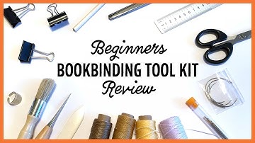 Beginners Bookbinding Tool Kit Unboxing Review | Sea Lemon