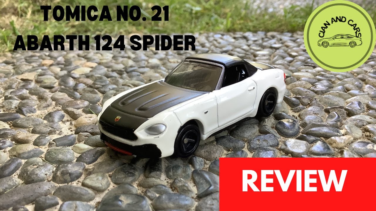 Tomica no. 21 Abarth 124 Spider Review | Cian and Cars