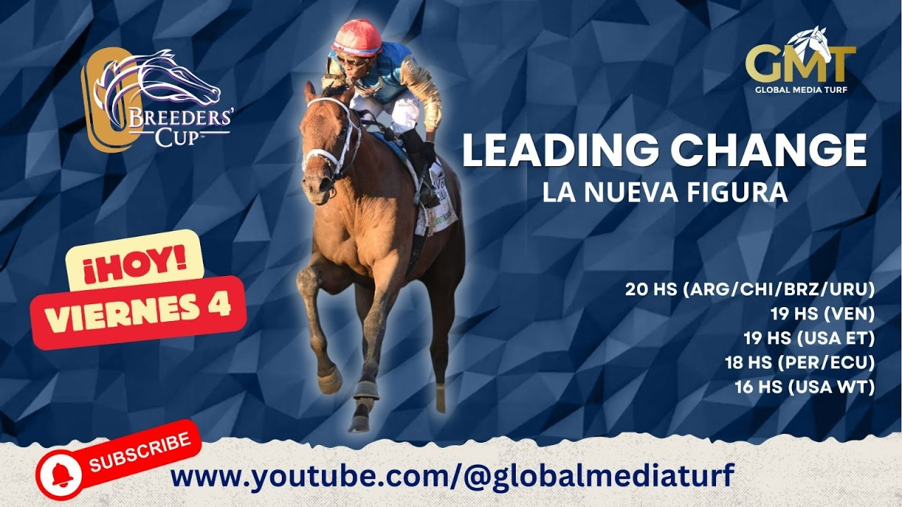 Leading Change, figura central en un nuevo episodio de Objetvo Breeders' Cup