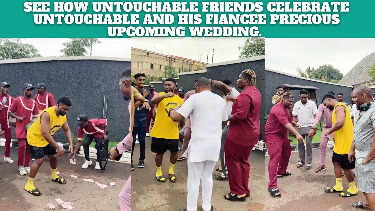 PT 2 CONGRATULATIONS TO UNTOUCHABLE COMEDIES AND PRECIOUS SEE HOW HIS FRIENDS CELEBRATE.