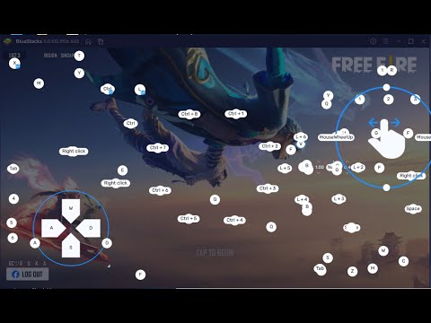 Free Fire mouse key mapping not working after update on pc BlueStacks emulator sinhala - YouTube