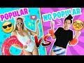 POPULAR vs NO POPULAR de VACACIONES 👙☀️ | Mariale