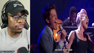P!nk & Nate Ruess - Just Give Me A Reason (Live) REACTION!