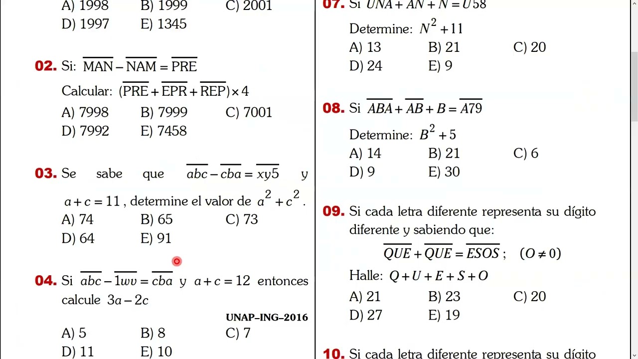 VERANO26 - RV -10: Criptoaritmetica II