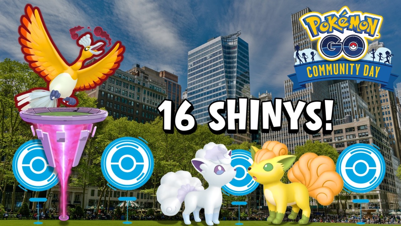 ¡HO-OH SHINY en Maxibatalla! 🔥 + 16 Shinys en el Community Day de Vulpix 🦊
