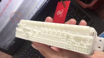 Mẫu in 3D láng bóng, chính xác. Máy in 3D SLA