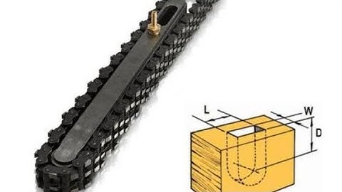 Chain Mortiser Chain Set 1/2" & 3/4" - WoodPecker Finland