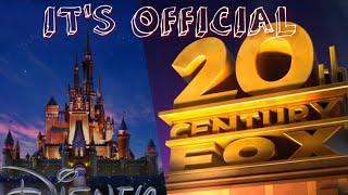 DISNEY BUYS FOX - Why This is Terrible