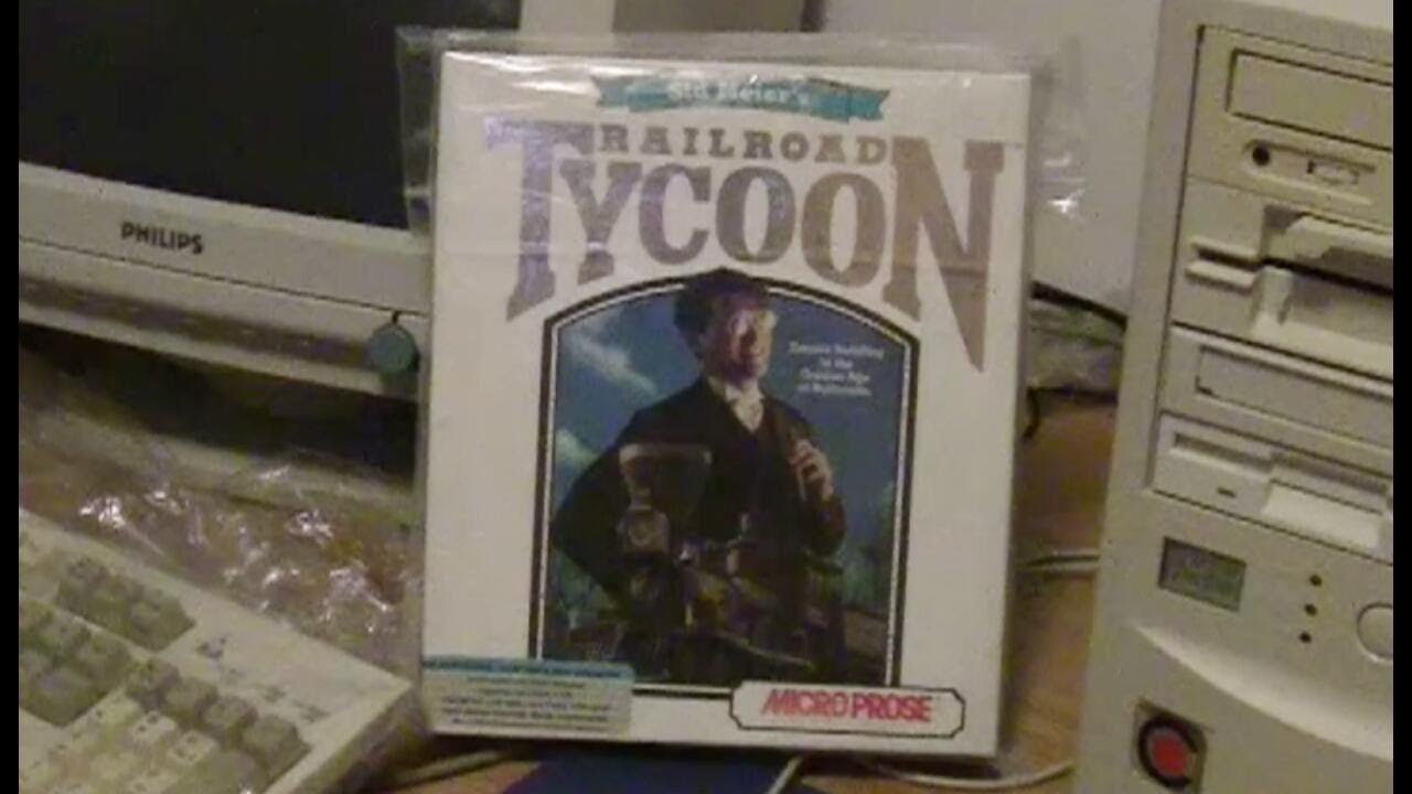 MARCO PLAYS : RAILROAD TYCOON (Microprose - 1990) [PC-DOS]