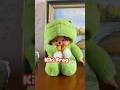 Cute Monchhichi Frog 🐸 #monchhichi #toys #doll #vintage #cute #nostalgia #frog #unboxing