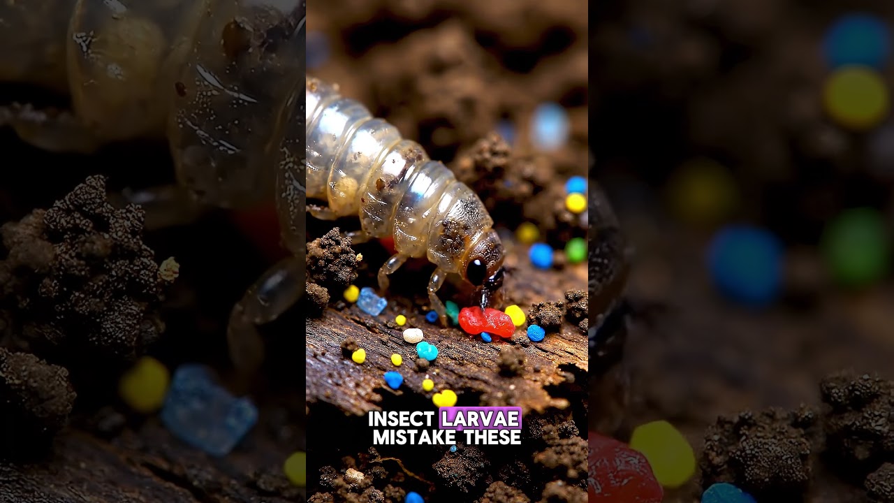 The Invisible Killer of Insects: Microplastics! 