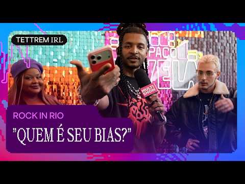 Are PUTERRIER and MC CAROL STRAY KIDS fans? TETTREM finds out! | Rock in Rio on Globoplay