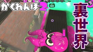 アンチョビで箱の中に入る裏世界に隠れたら大事故起きたww 【スプラトゥーン2かくれんぼ】