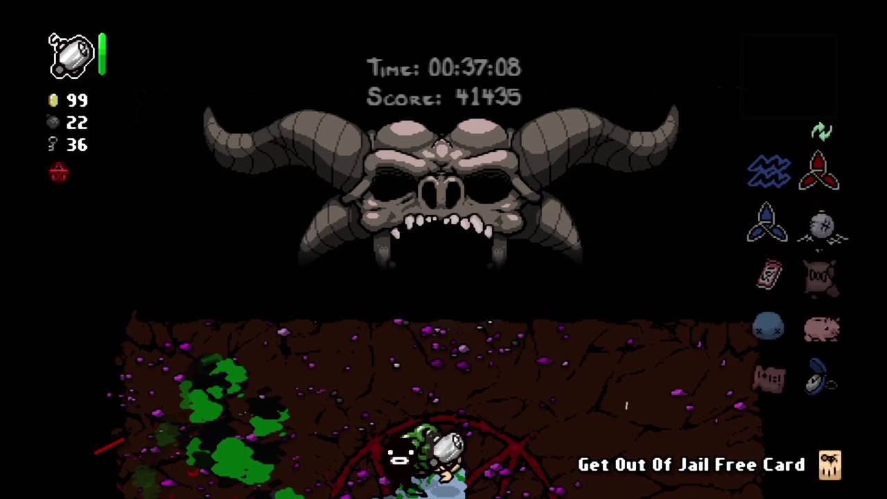 The Binding Of Isaac Afterbirth The Lost Vs Megasatan Viva Il Glass Canon Youtube