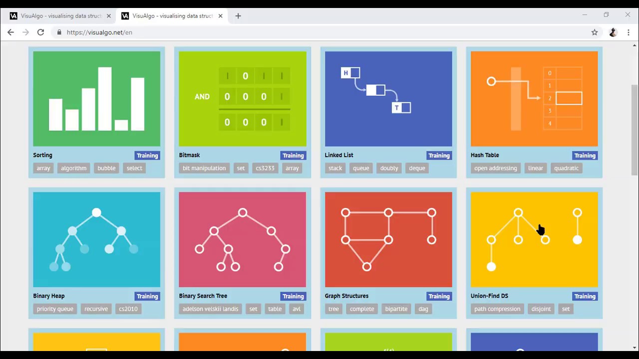How does an algorithm works with visualisation - YouTube