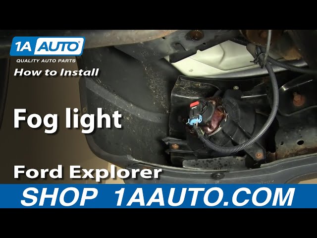 How To Replace Fog Driving Light 01 05 Ford Explorer Sport Trac How To Replace Fog Driving Light 01 05 Ford Explorer Sport Trac 1a Auto