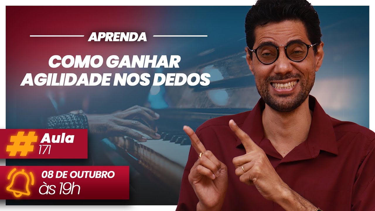 🎹 Treino Guiado Para Ganhar Agilidade nos Dedos 🔴 Live do Tecladista #171