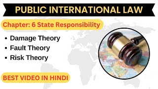 State Responsibility Public International Law | Damage Theory | Fault Theory |  Risk Theory