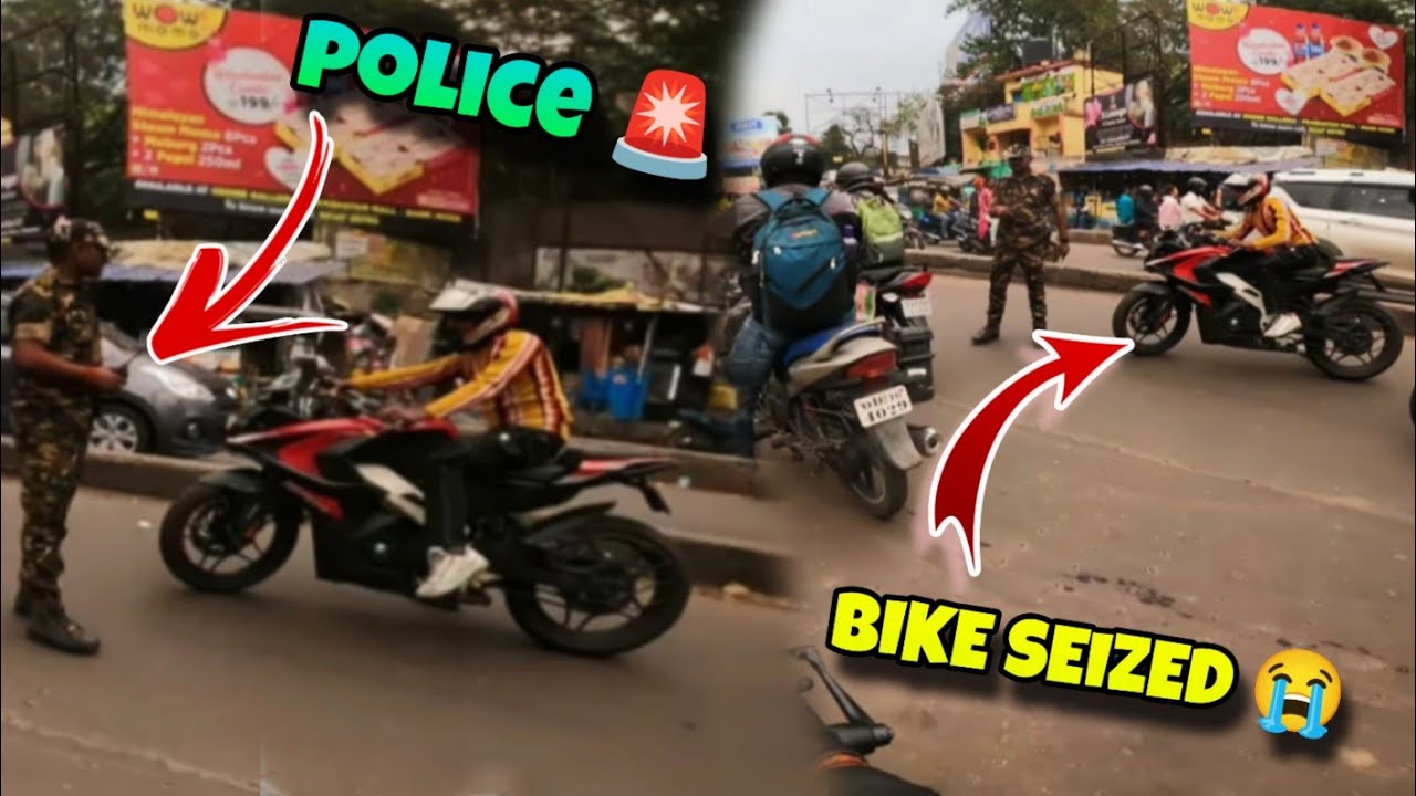 Arrested  By 🤯Dhanbad Police🥵All bike are Seized😭total challan of 5 Bikes 25,000 