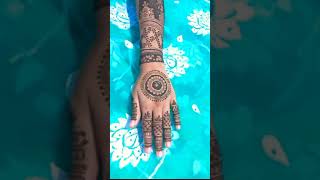 Full hand mehndi design|| Beautiful front hand mehndi design #shorts #mehndi #henna #mehnditrick