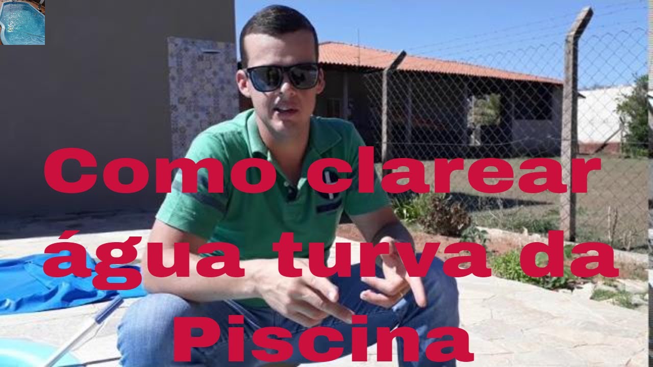 Essa é uma das formas de clarear uma água levemente turva.