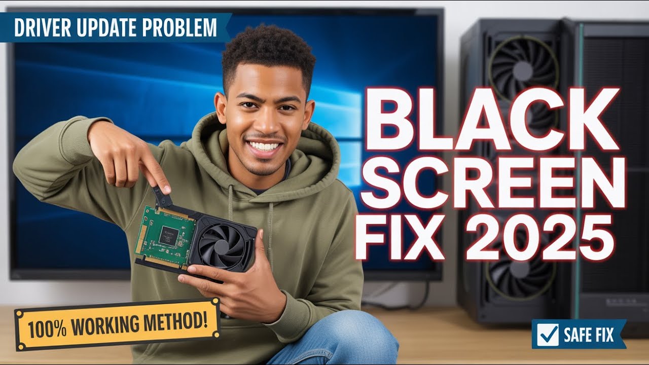 How to Fix Black Screen After Graphics Driver Update in Windows 11/10 ...