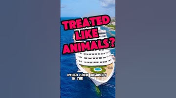 Cruise Crew Member Reveals Horrific Living Conditions!