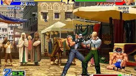 KOF98 - King vs. Terry Bogard