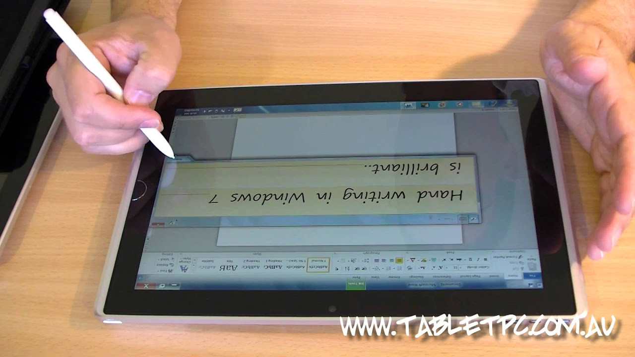 Quick Look at the Asus Eee Slate EP121