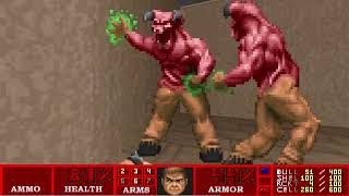 Doom Hell Revealed (1997) MAP06: "The Round Crossroads" UV Tyson Speedrun 12:11