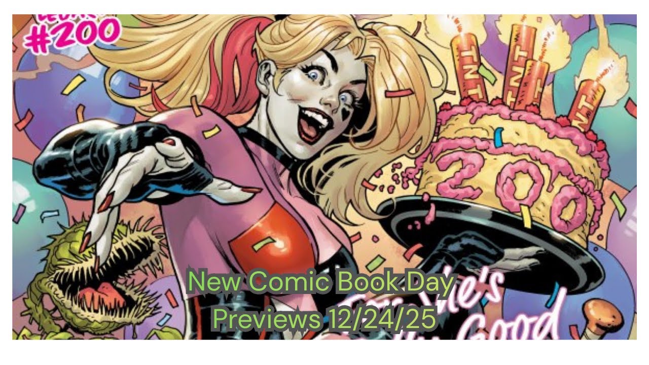 New Comic Book Day previews 12/24/25