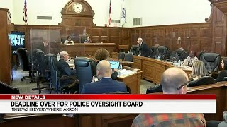 Deadline ends for Akron Police Oversight Board