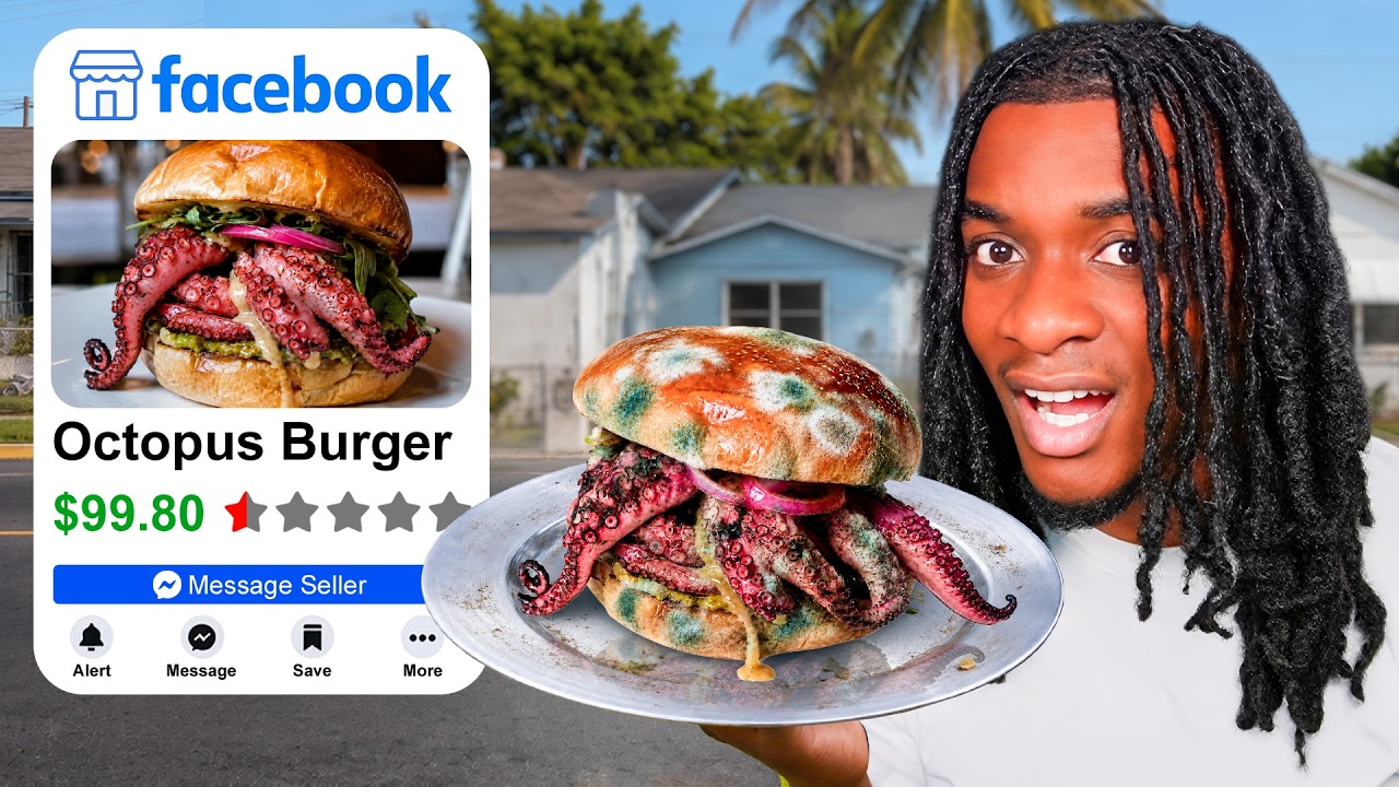 I Tried The WORST Facebook Marketplace Food