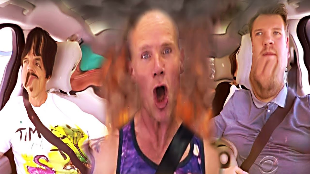 Carpool "THE SH!T SHOW" Karaoke red hot chili peppers YouTube