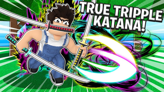 BLOX FRUITS: SOUZONES viu a TRUE TRIPLE KATANA ! ( TTK no BLOX