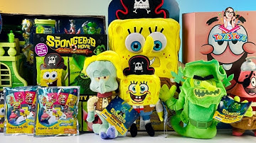 Unboxing and Review of The SpongeBob Movie Search For Squarepants Toy Collection