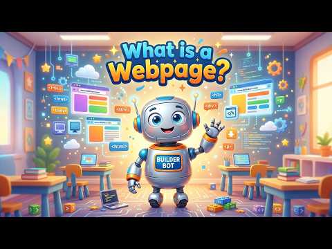 What is a Webpage? HTML for Kids — Ep 1 | CodeForKidsDotBOT