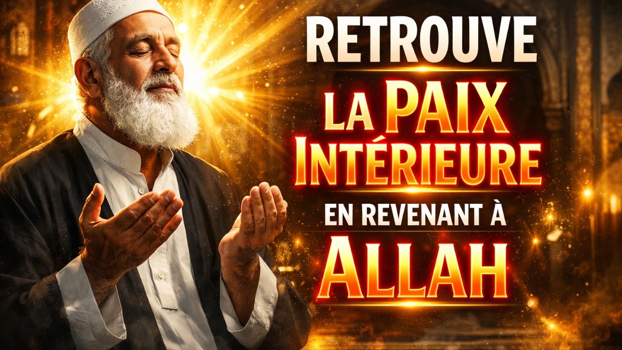 L’Apaisement Est Plus Proche Que Tu Ne Le Penses, Il Suffit de Revenir à Allah