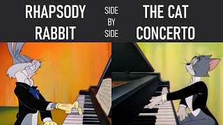 Rhapsody Rabbit & Cat Concerto | Side by side