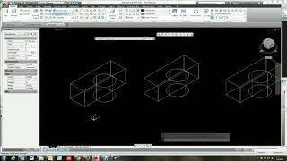 Autocad Commands  Union, Subtract, & Intersect