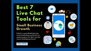 Best 7 Live Chat Tools for Small Business Growth | Chatbot | CRM | Hub soft @expressindra screenshot 1