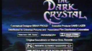 1982 TV spot for The Dark Crystal movie.