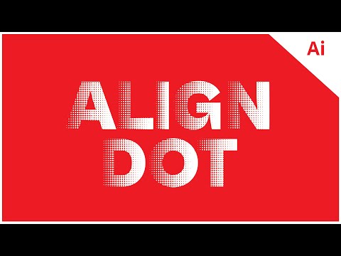 Halftone Text Effect in Illustrator