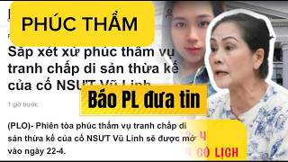 BÁO PHÁP LUẬT ĐƯA  TIN VỀ PHÚC THẨM 22-4 SẮP TỚI...CHẤN ĐỘNG DƯ LUẬN