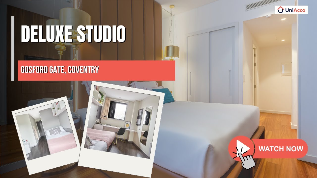 Gosford Gate Coventry Room Tour 🛏️ | Modern Student Living Near City Centre!